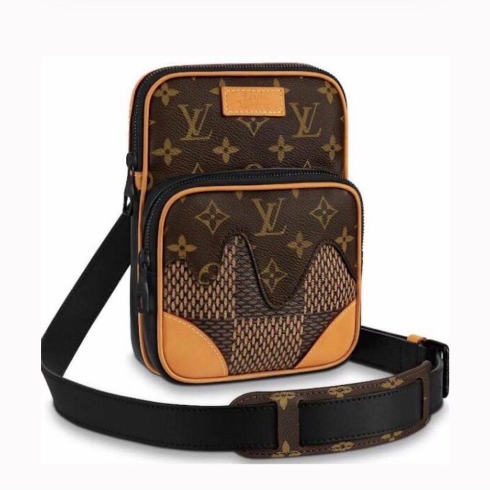 Louis Vuitton Monogram Brown and Tan Belt Bag